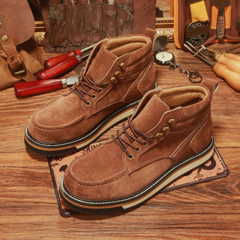 Botines informales de trabajo  - Leather Work Western reseña y precio