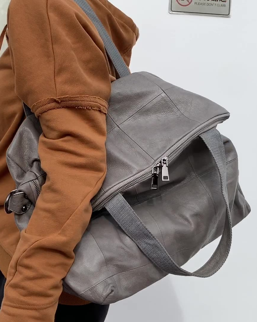 Bolso de mano de gran capacida - Leather Work Bag Women reseña y precio