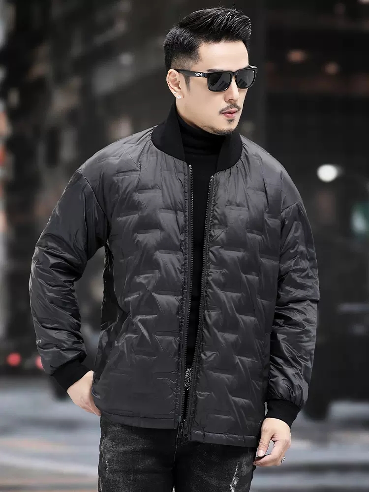 Chaqueta de cuero genuino con  - Leather Work Jacket With Hood reseña y precio