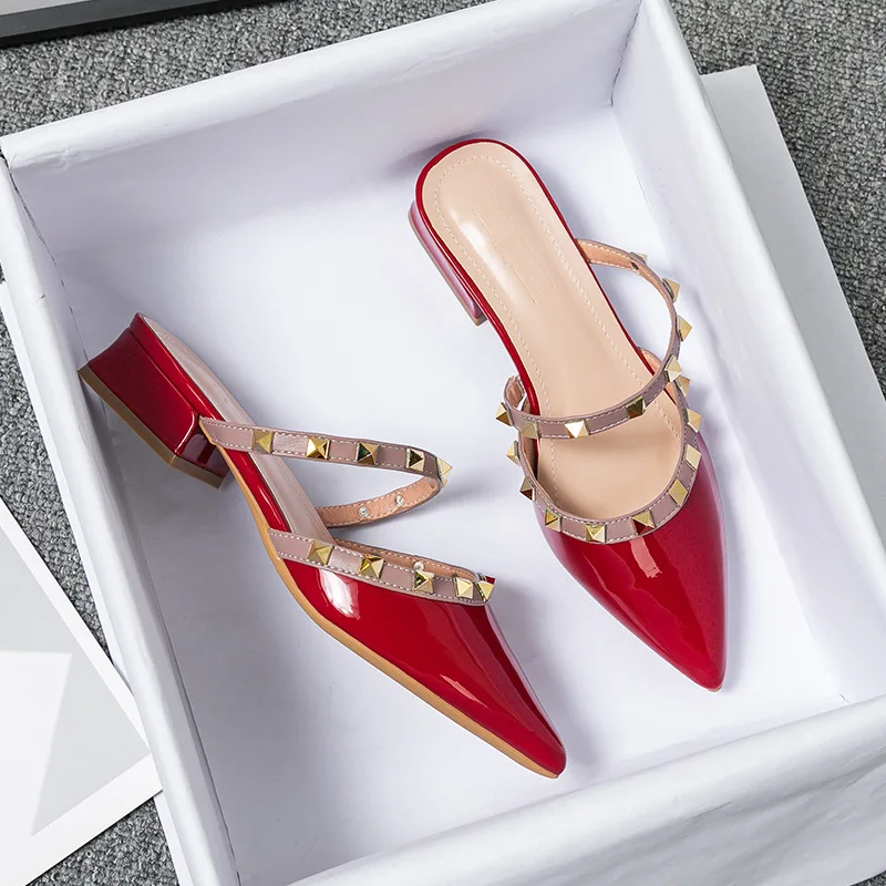 Sandalias de verano 2026 con p - Leatherwork Rivets reseña y precio